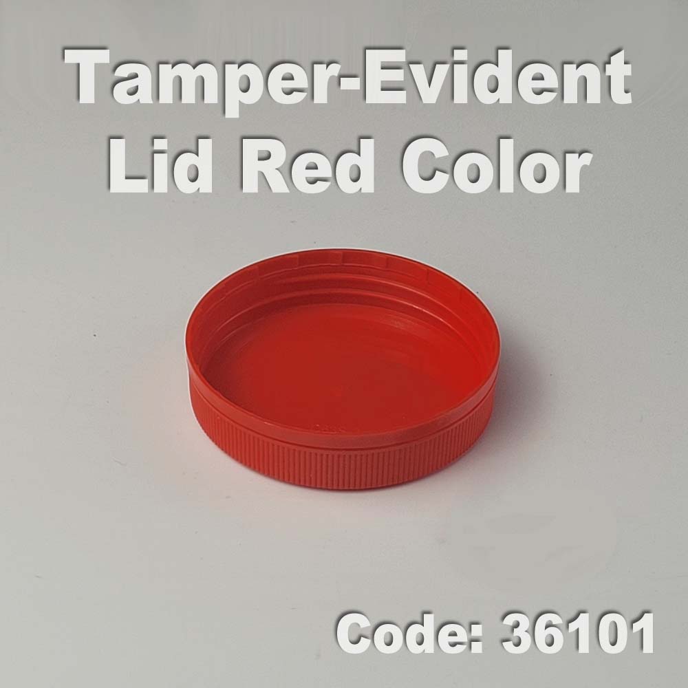 gold tamper evident lid 63mm
